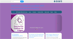 Desktop Screenshot of lupusgalicia.org